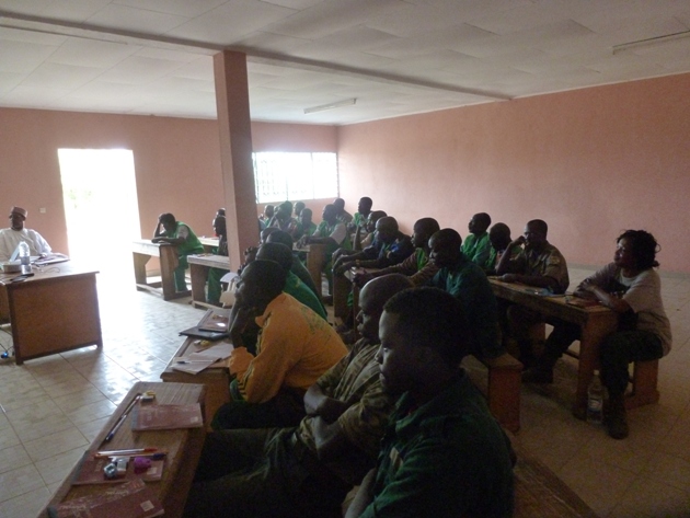 Formation des écogardes du Parc National du Faro en Législation faunique et Conflits Homme/Faune